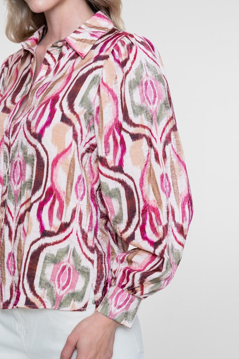 Geisha Blouse 63640-20 Roze 4