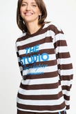 POM Amsterdam Longsleeve SP9714 Bruin 4