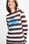 POM Amsterdam Longsleeve SP9714 Bruin 4