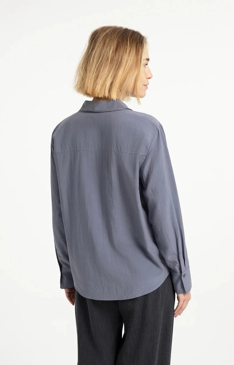 YAYA Blouse 01-201247-609 Blauw 3