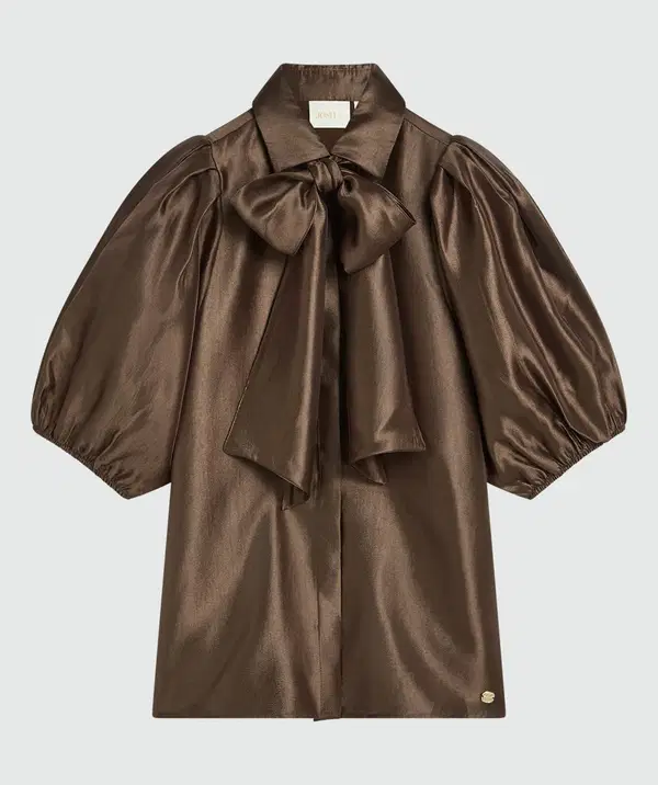 Josh V Blouse Sylviana Bruin 1