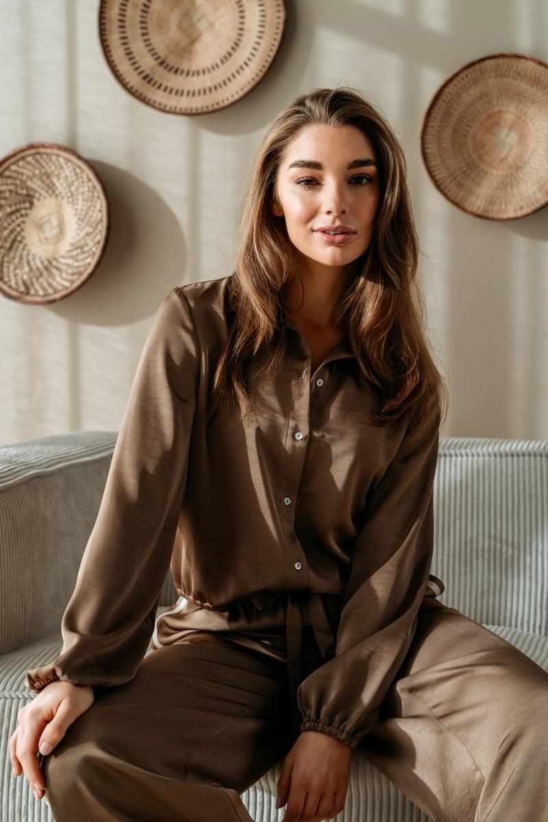 &Co Woman Blouse BL407 Taupe 5