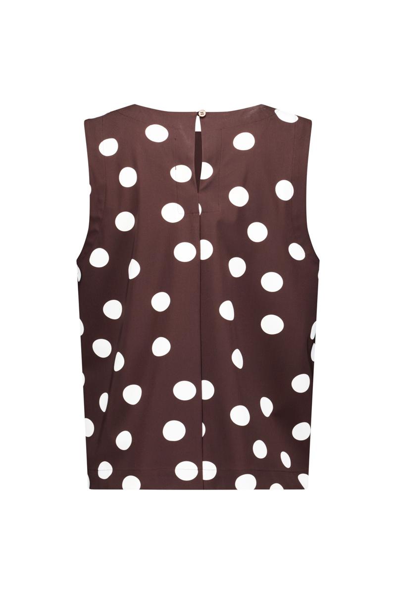 Studio Anneloes Top Jilian dot top Bruin 2