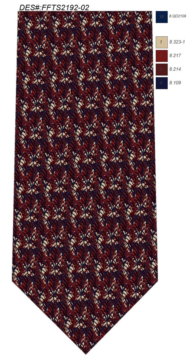 Tresanti Stropdas TRTIKE429 Rood 1