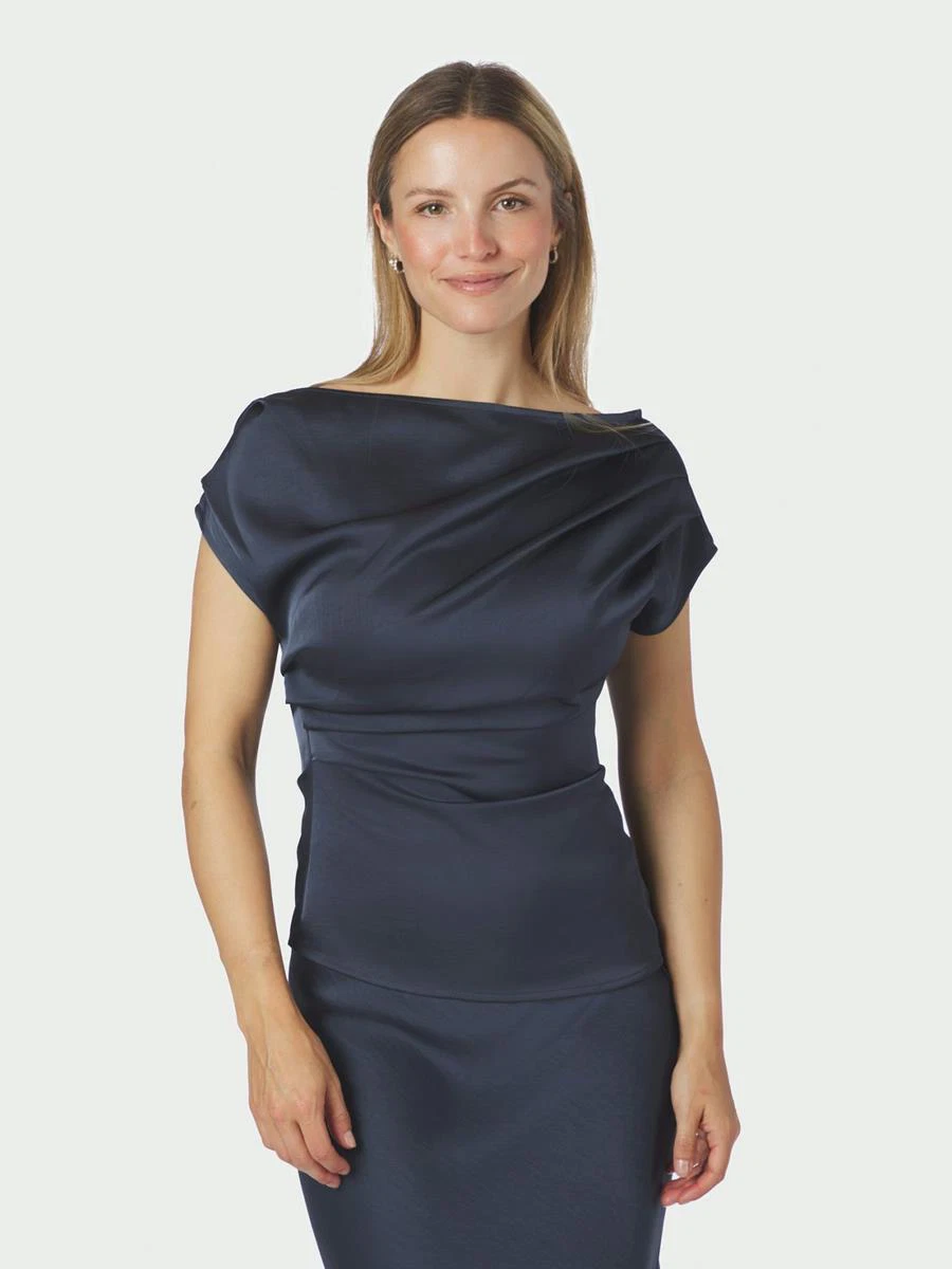 Neo Noir Top Mabelle Blauw 1