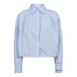 Haute L'Amitié Blouse Sophie Blauw 1