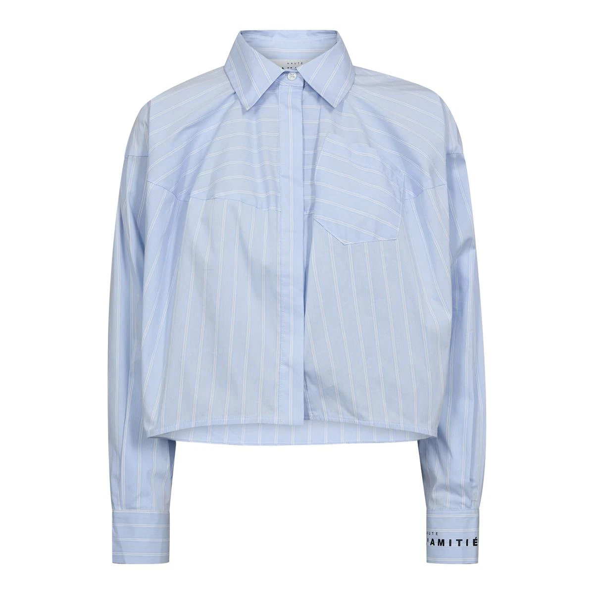 Haute L'Amitié Blouse Sophie Blauw 1