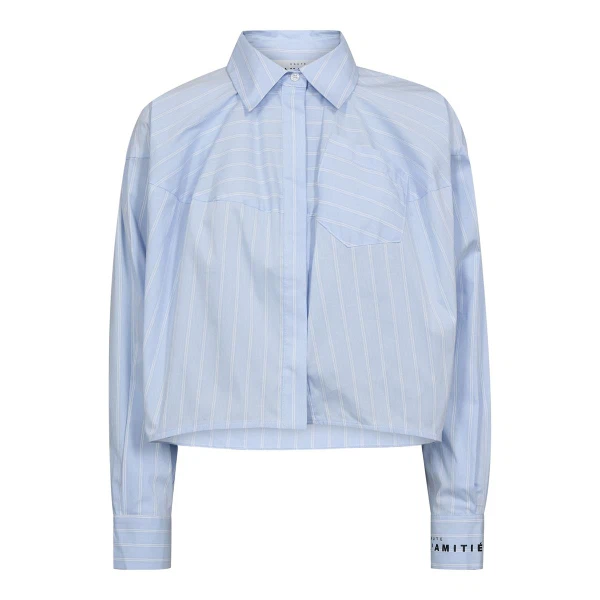 Haute L'Amitié Blouse Sophie Blauw 1