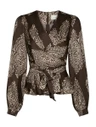 Neo Noir Blouse Rista Bruin 2