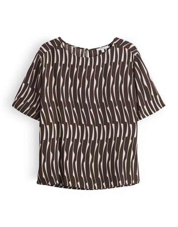 OPUS Blouse 10563414116429 Bruin 1