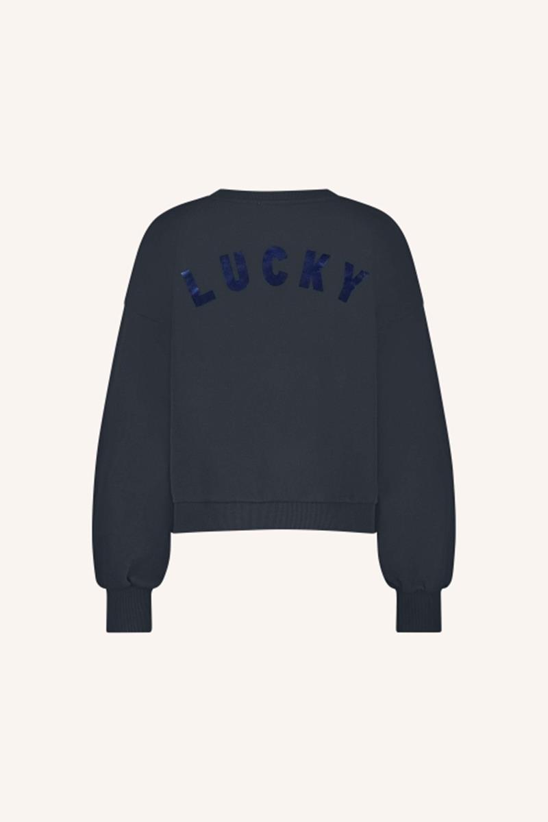 By-Bar Sweater Bibi Lucky Curve Blauw 2