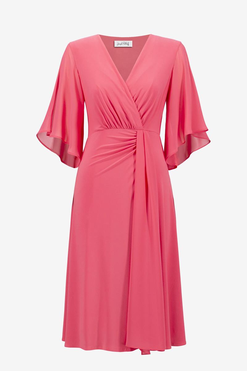 Joseph Ribkoff Jurk 261710 Roze 1