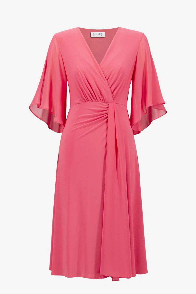 Joseph Ribkoff Jurk 261710 Roze 1