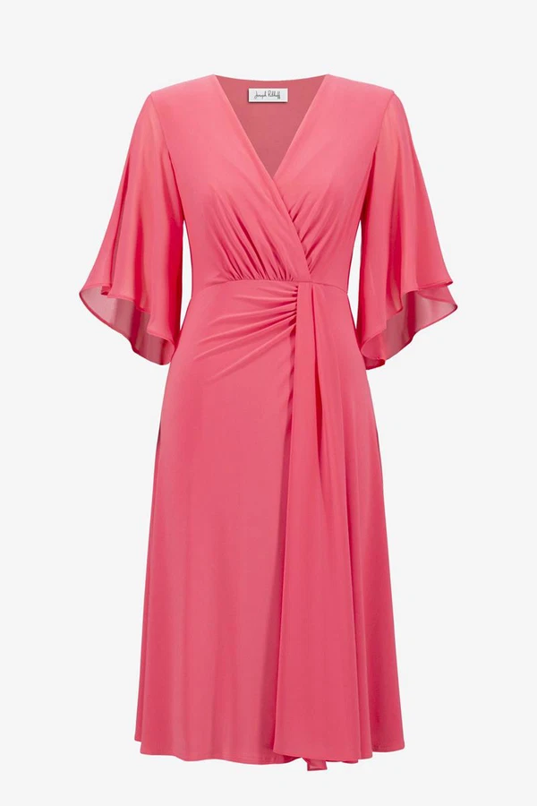 Joseph Ribkoff Jurk 261710 Roze 1