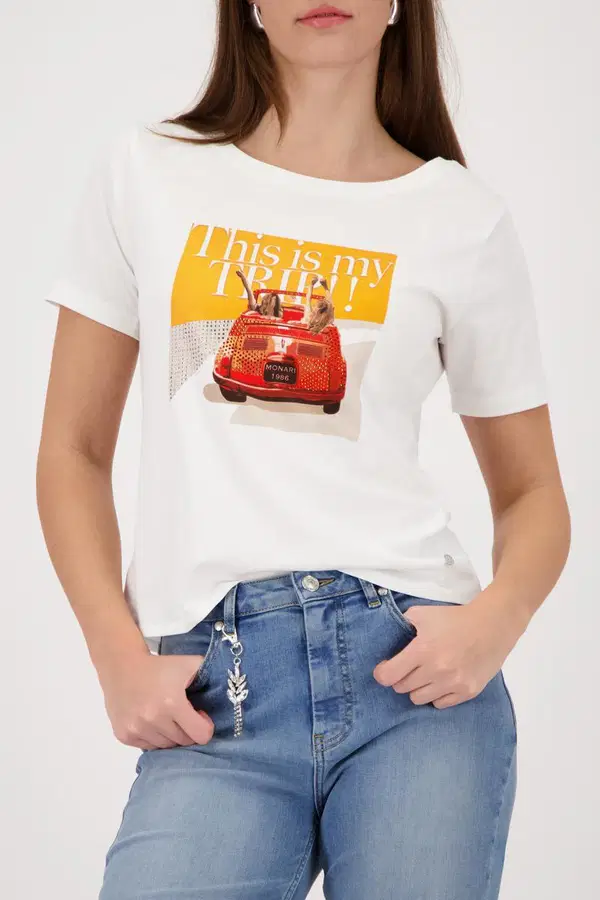 Monari T-Shirt 410093 Off-White 1