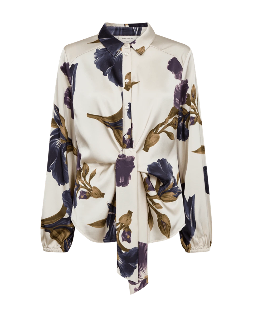 Freequent Blouse Zila Beige 1