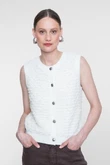Geisha Gilet 64510-10 Off-White 1