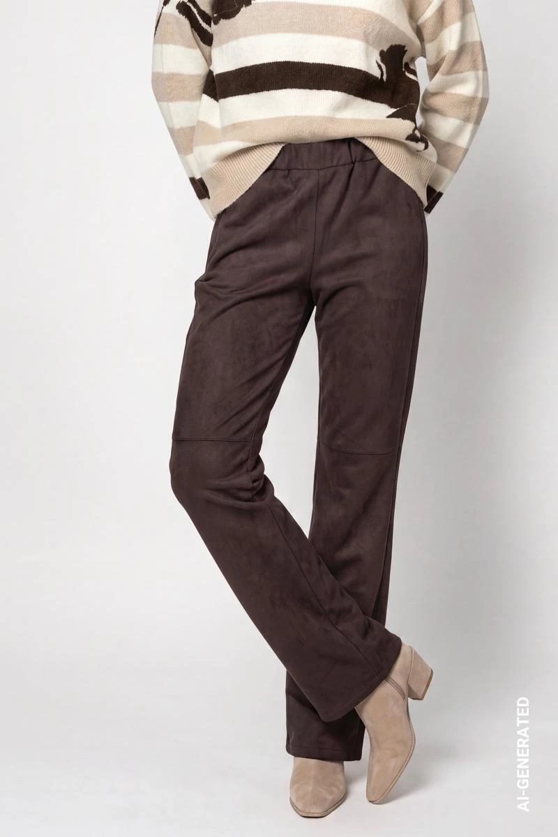 Monari Pantalon 810109 Bruin 1