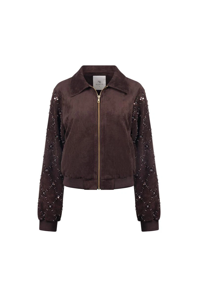 NUKUS Blazer NKF13145 Bruin 1