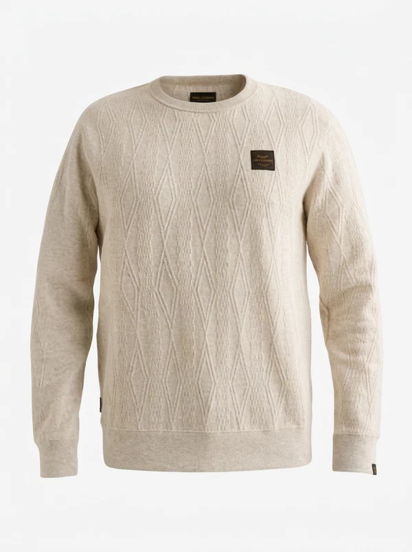 PME Legend Sweater PSW2609471 Off-White 1