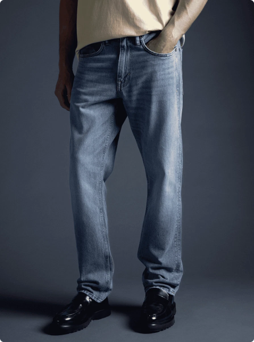 -1 Nordic Denim Jeans 01-02-400-90’s Blue Blauw 1