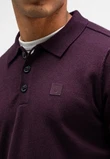 Butcher of Blue Trui Clifden Polo Paars 6