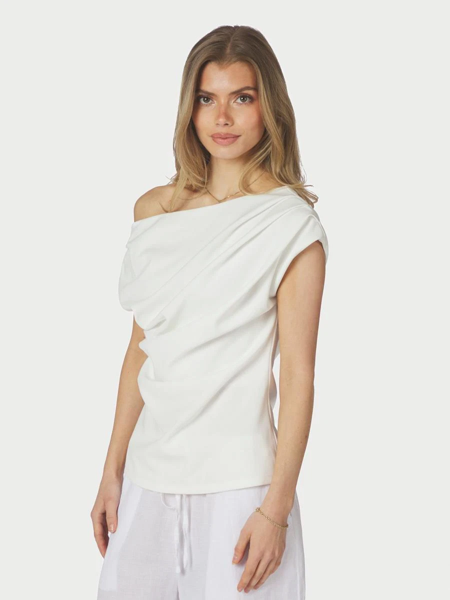 Neo Noir Top Mabelle Wit 1
