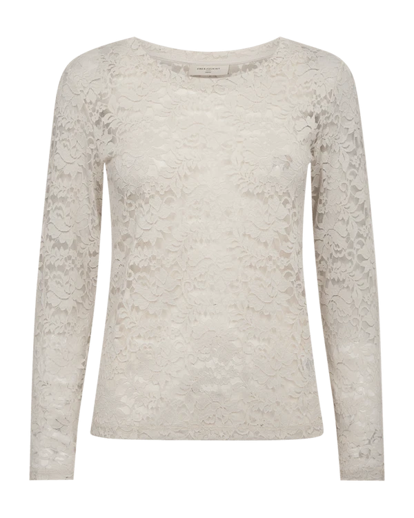 Freequent Longsleeve Saldo Beige 1