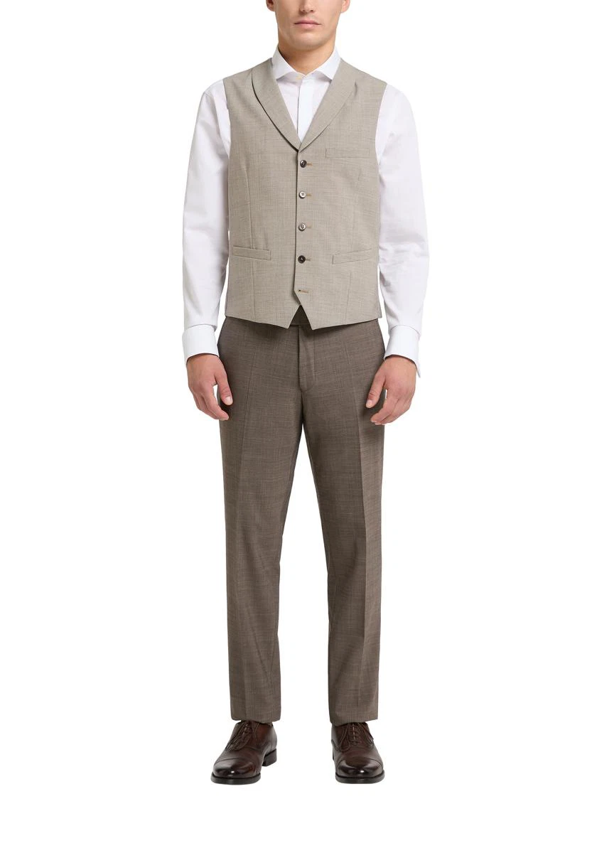 Carl Gross Carl Gross Gilet Warren Bruin 1