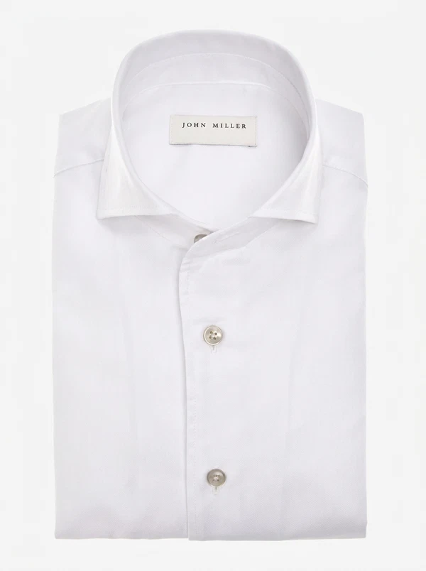 John Miller Overhemd 5142872 Wit 1