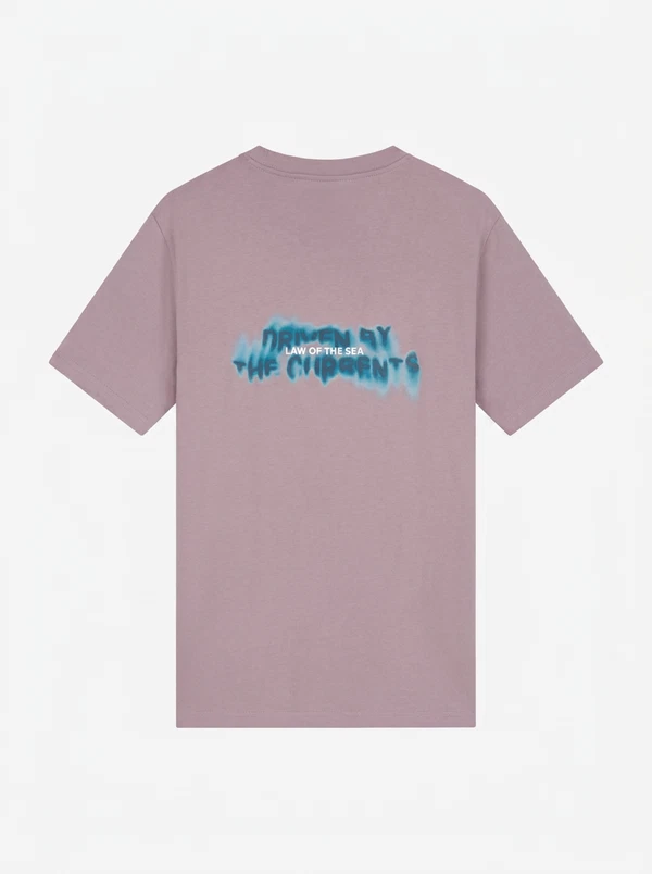 Law of the Sea T-Shirt LAW-10536 Paars 1