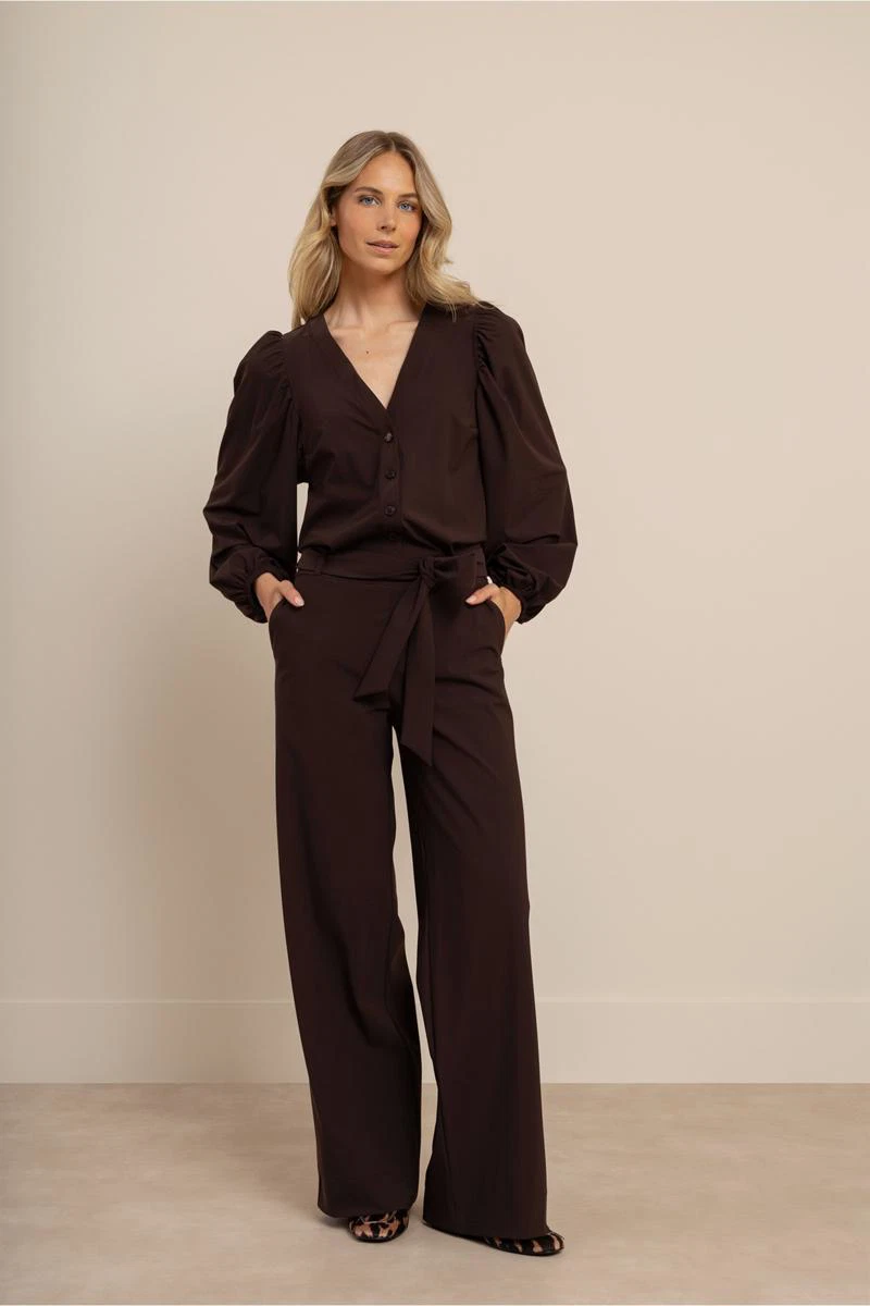 Studio Anneloes Jumpsuit Cherie jumpsuit Bruin 4