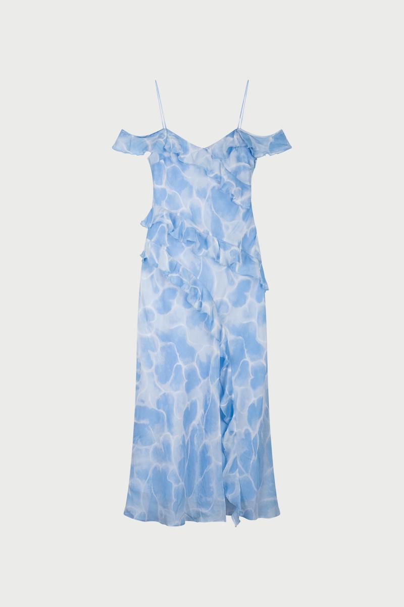 Fabienne Chapot Jurk Jule Blauw 2