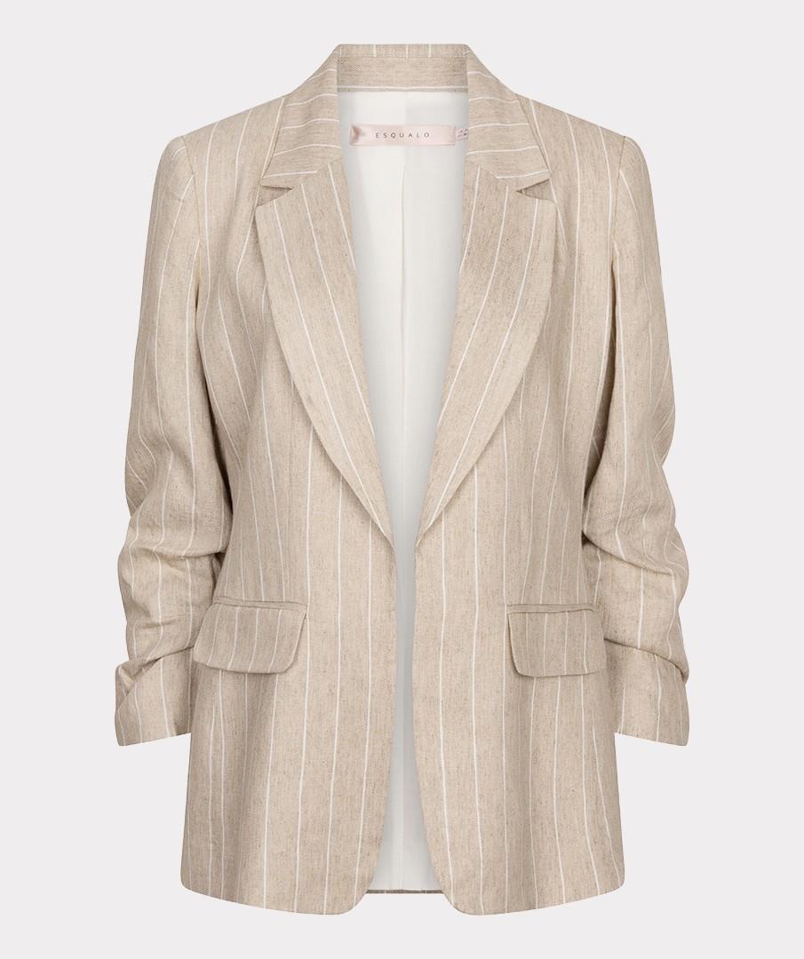 EsQualo Blazer SP26.17005 Beige 2