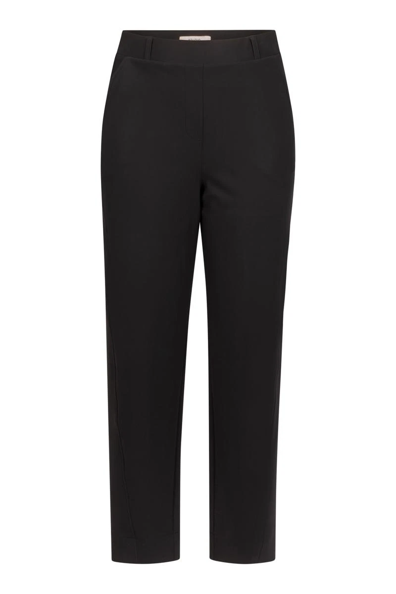 Studio Anneloes Pantalon Marlise barrel tr Zwart 1