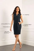 Studio Anneloes Jurk Simplicity Blauw 3
