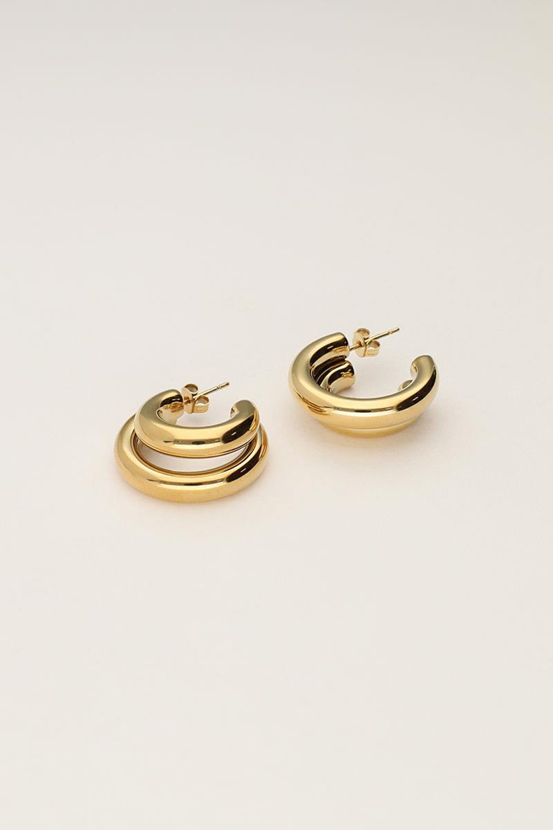 My Jewellery Oorbellen MJ12767 Goud 2