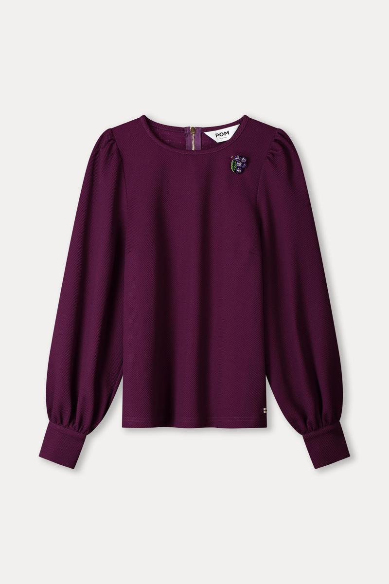 POM Amsterdam Blouse SP9331 Paars 1
