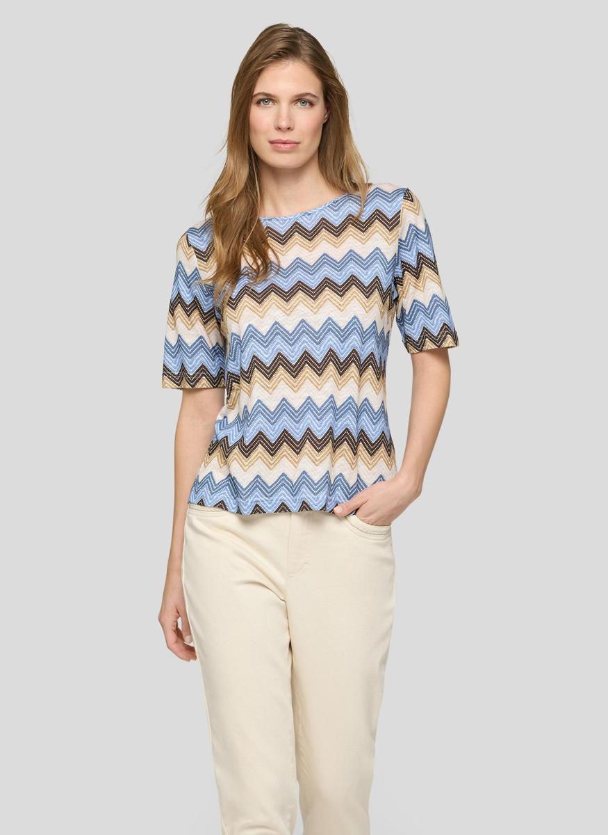 Rabe T-Shirt 56-118373 Blauw 1