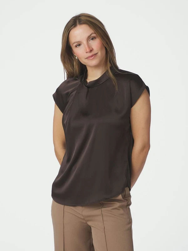 Neo Noir Blouse Fleur Bruin 1