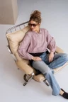 &Co Woman Blouse BL468 Roze 4
