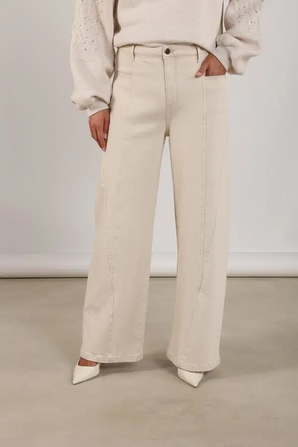 NUKUS Jeans Natur Beige 1