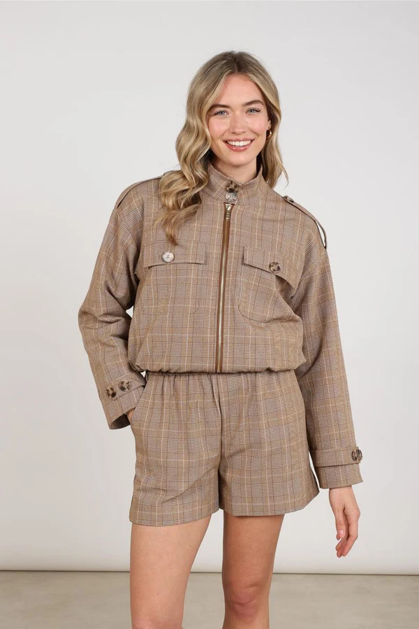 NUKUS Blazer Hope Bruin 1