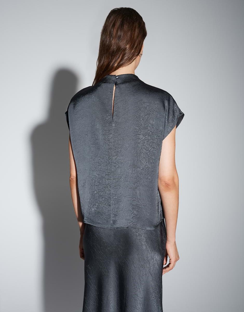 SOMEDAY Blouse Zirken Grijs 2