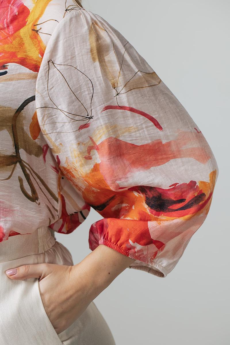 Label DOT Blouse 2611020 Roze 5