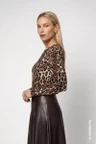Monari Longsleeve 809869 Bruin 6