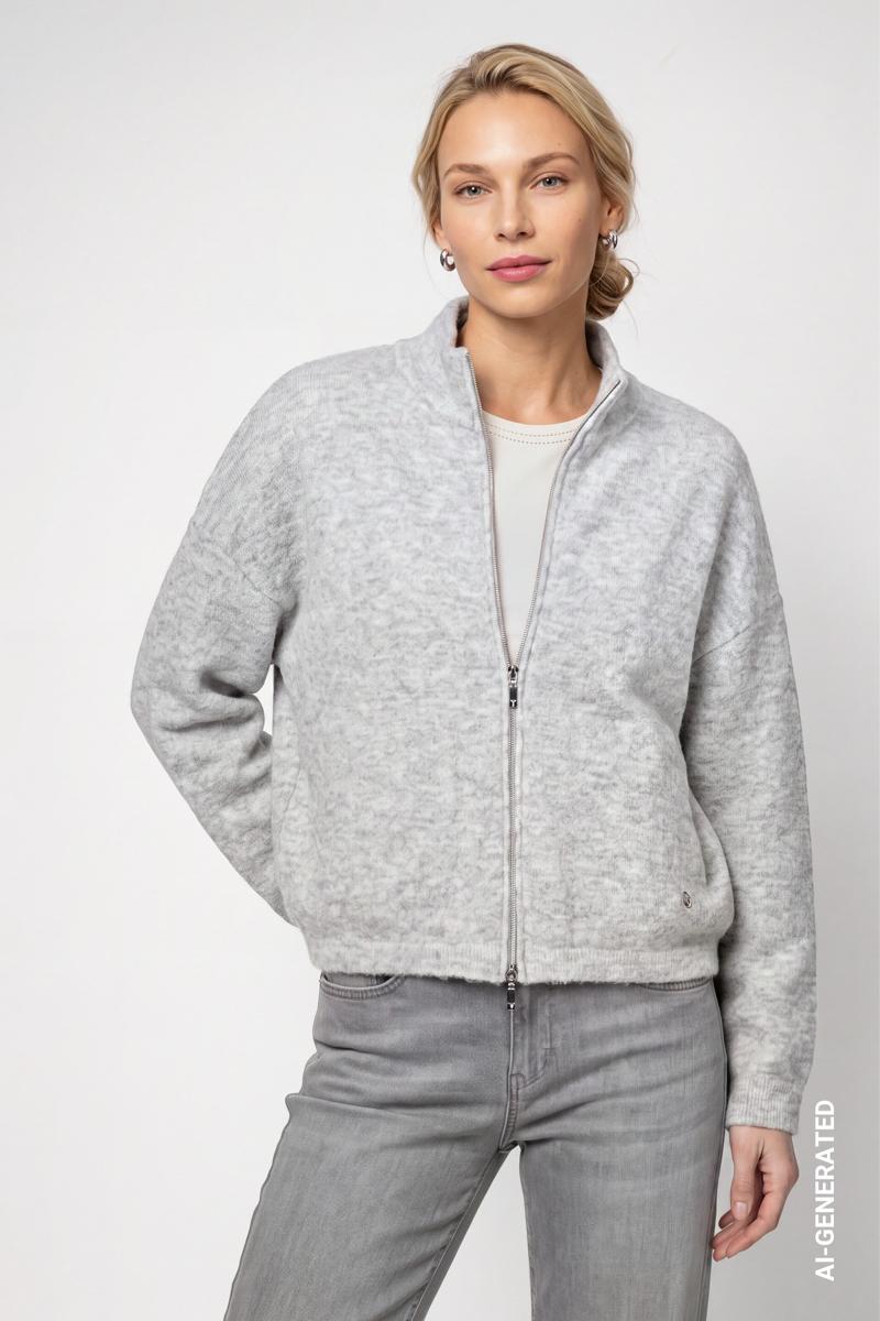 Monari Vest 809962 Grijs 1