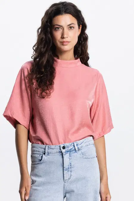 Jansen Amsterdam Blouse ODILE SS26 Roze 1