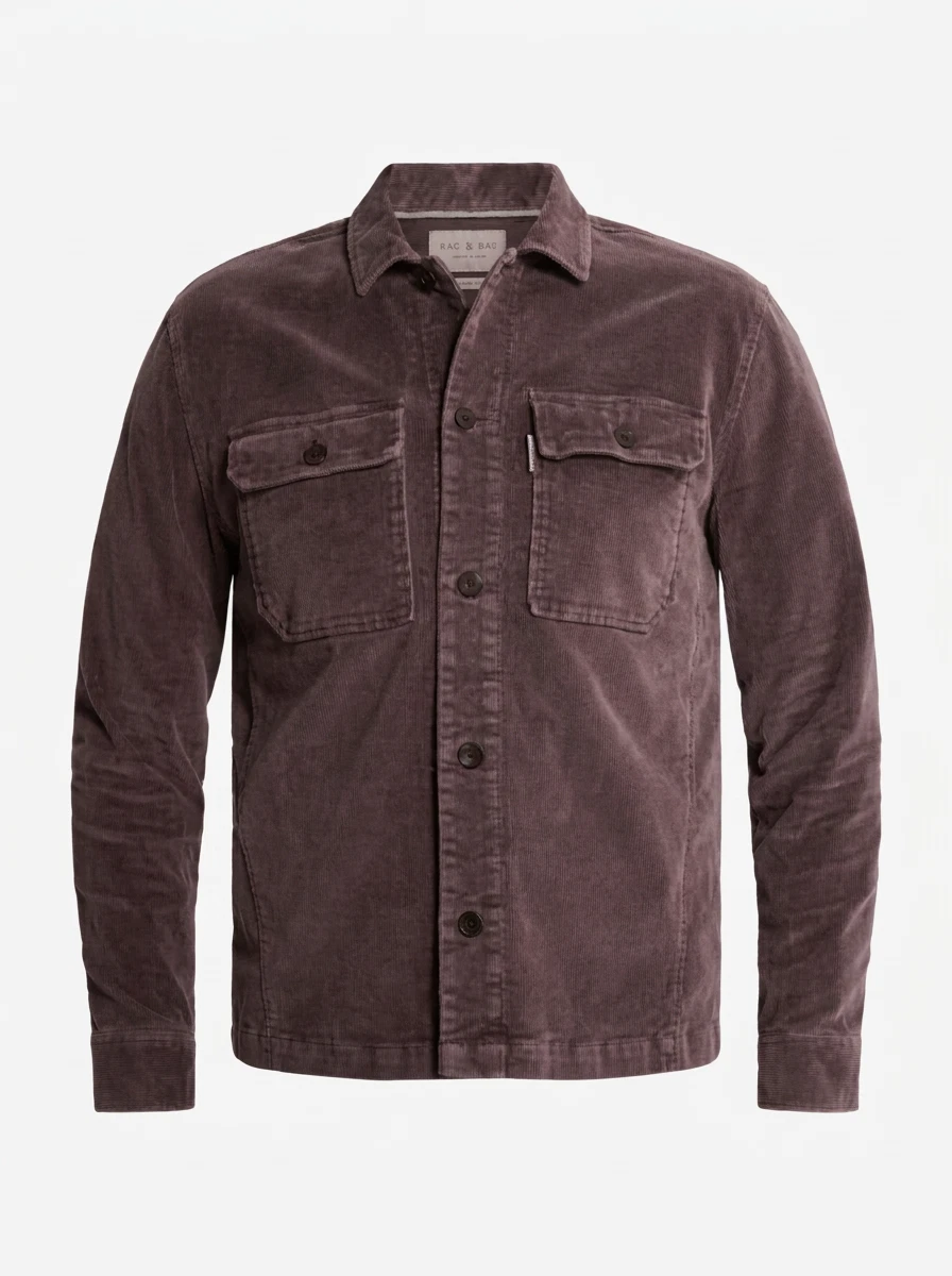 Cast Iron Overshirt CSI2609230 Paars 2