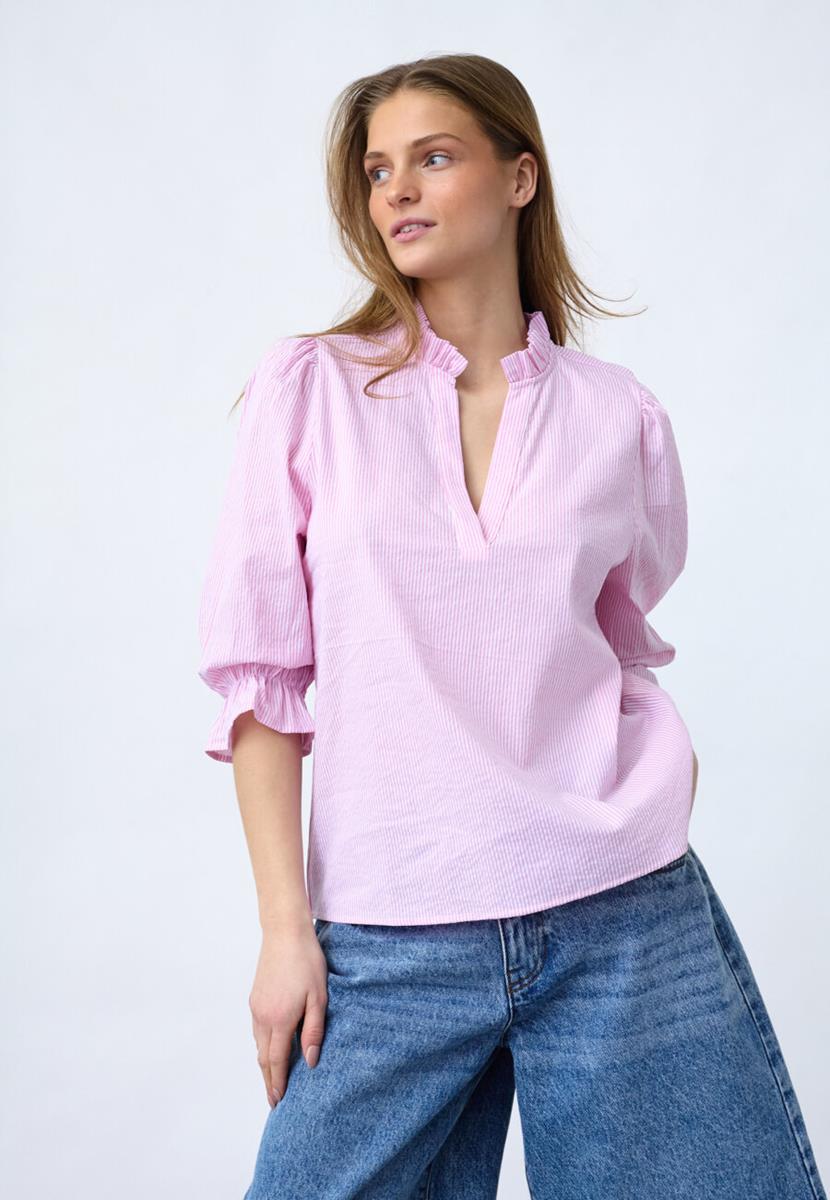 Sisters Point Blouse Vysla-ss Roze 1